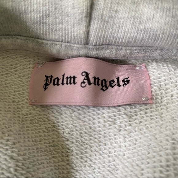 Light Grey Palm Angels Hoodie - Picture 9 of 9